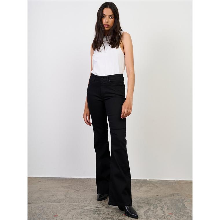 Ivy Copenhagen Tara Flare Cool Excellent Jeans, Black